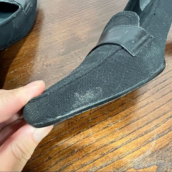 9N STUART WEITZMAN kitten heel square toe pumps Guc - Picture 5 of 11